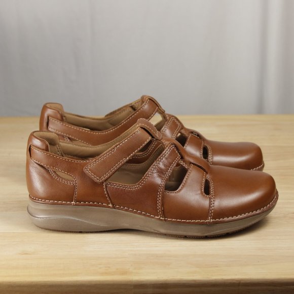 Clarks Unstructured appley strap fisherman sandals 7.5 - Picture 5 of 15